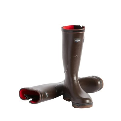 обувки,мъжки,боти,aigle,parcours,2,iso,rain,boots,brown