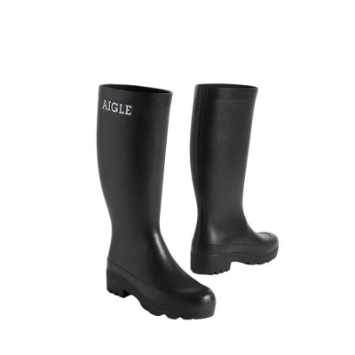 обувки,мъжки,боти,aigle,atelier,rain,boots,black