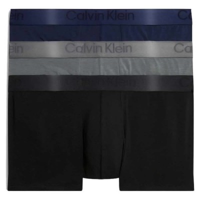 боксерки,мъжко,бельо,calvin,klein,000nb3651a,boxers,3,units,black,blue,shadow,grey,sky,(multicolor)