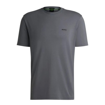 тениска,мъжки,тениски,boss,10256064,short,sleeve,t,shirt,dark,beige,(grey)