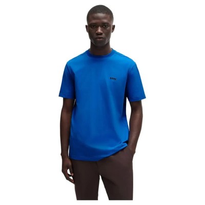 тениска,мъжки,тениски,boss,10256064,short,sleeve,t,shirt,open,blue,461,(blue)