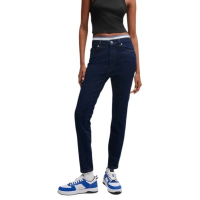 дънки,дамски,панталони,hugo,malu,10259234,03,blue,jeans,blue