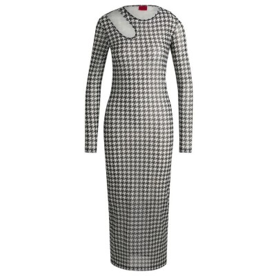рокля,дамски,поли,и,рокли,hugo,nalusia,10262700,dress,grey