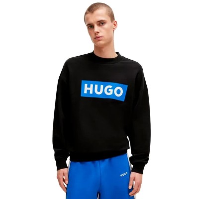 блуза,мъжки,пуловери,hugo,niero,10249110,blue,sweatshirt,black