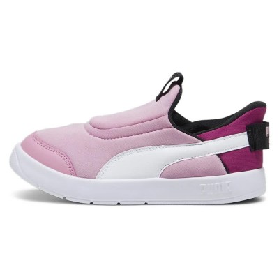 маратонки,детски,маратонки,puma,courtflex,v3,ease,in,trainers,mauved,out,white,(pink)