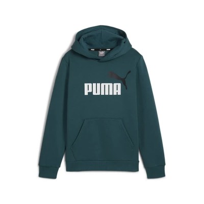 суичър,детски,блузи,puma,ess+,2,col,big,logo,hoodie,cold,green,(green)