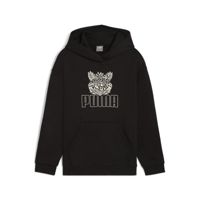 суичър,детски,блузи,puma,ess+,tropicat,hoodie,black