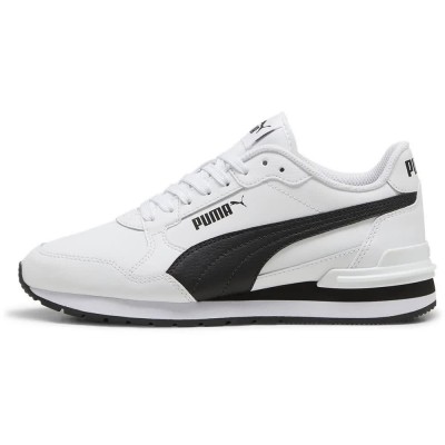 маратонки,детски,маратонки,puma,st,runner,v4,l,trainers,white,black,cast,iron,(white)