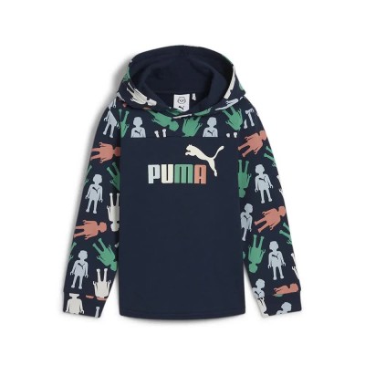 суичър,детски,блузи,puma,x,playmobil,hoodie,blue