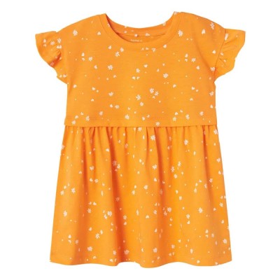 рокля,детски,поли,и,рокли,name,it,henra,sleeveless,short,dress,bird,of,paradise,(orange)
