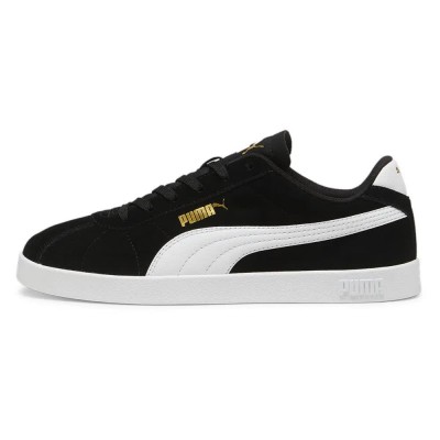 маратонки,мъжки,маратонки,дамски,маратонки,puma,club,ii,trainers,black,(black,white,gold)
