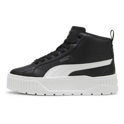 маратонки,дамски,маратонки,puma,karmen,ii,mid,trainers,black,(black,white,silver)