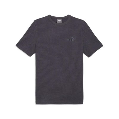 тениска,мъжки,тениски,puma,ess,elevated,waffle,short,sleeve,t,shirt,galactic,gray,(grey)