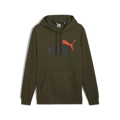 суичър,мъжки,пуловери,puma,ess+,2,col,big,logo,hoodie,green,(dark,olive)