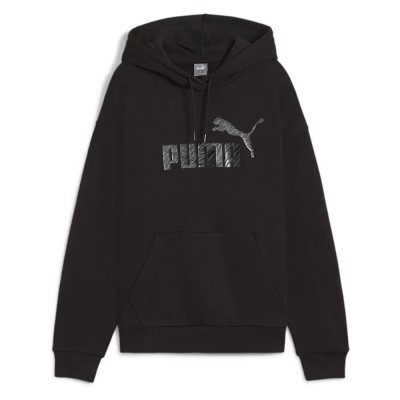 суичър,дамски,блузи,puma,ess+,animal,hoodie,black