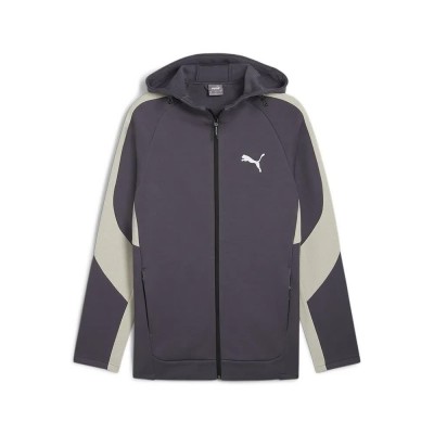 блуза,мъжки,пуловери,puma,evostripe,full,zip,sweatshirt,grey,(galactic,gray)