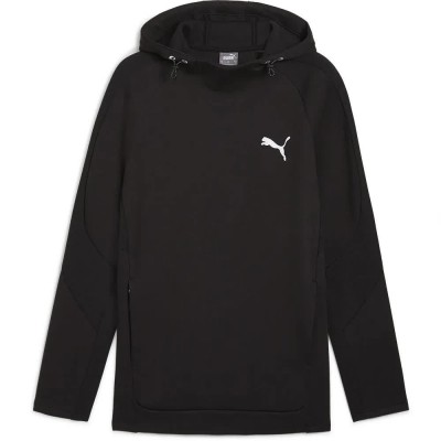 суичър,мъжки,пуловери,puma,evostripe,hoodie,black