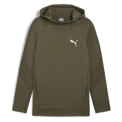 суичър,мъжки,пуловери,puma,evostripe,hoodie,green