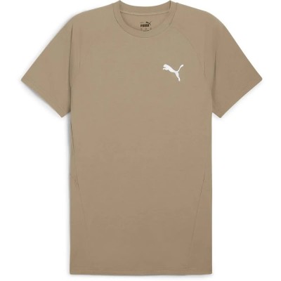 тениска,мъжки,тениски,puma,evostripe,short,sleeve,t,shirt,oak,branch,(beige)