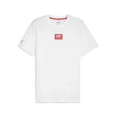 тениска,мъжки,тениски,puma,formula,1,ess,short,sleeve,t,shirt,white