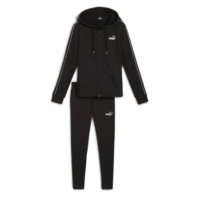 анцуг,дамски,анцузи,puma,metallic,tracksuit,black,(black)
