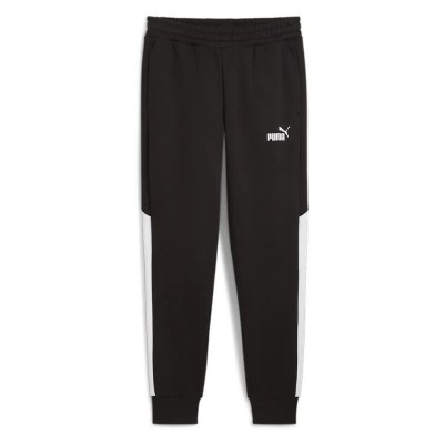 анцуг,мъжки,панталони,puma,power,colorblock,sweat,pants,black