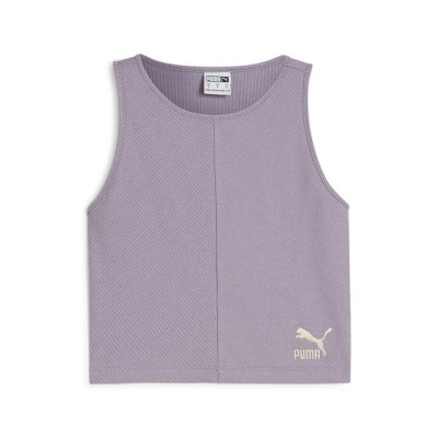 тениска,дамски,топове,puma,classics,crop,sleeveless,t,shirt,purple,(pale,plum)