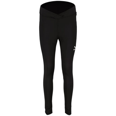 клин,дамски,клинове,дамски,чорапогащи,и,клинове,puma,classics,wrap,high,waist,leggings,black