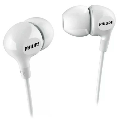 слушалки,слушалки,philips,she3550wt,earphones,white,(white)