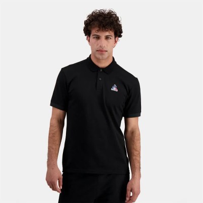 мъжки,блузи,с,яка,le,coq,sportif,ess,n°1,short,sleeve,polo,black