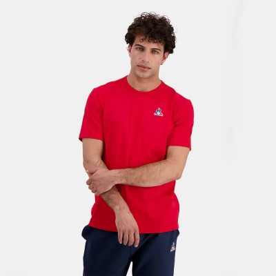 тениска,мъжки,тениски,le,coq,sportif,ess,n°1,short,sleeve,t,shirt,pure,red,(red)