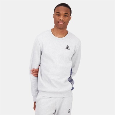 блуза,мъжки,пуловери,le,coq,sportif,heritage,n°1,sweatshirt,grey