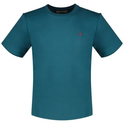 тениска,мъжки,тениски,replay,m6920.000.2660,short,sleeve,t,shirt,green,(atlantic,green)