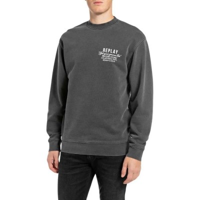 блуза,мъжки,пуловери,replay,m6967.000.22890g,sweatshirt,grey
