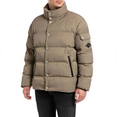 яке,мъжки,якета,replay,m8408.000.84974,puffer,jacket,beige