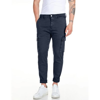 панталони,мъжки,панталони,replay,m9649e.000.8366197,cargo,pants,black,dark,grey,(blue)