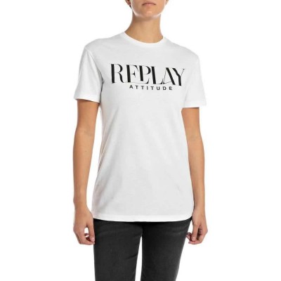 тениска,дамски,тениски,replay,w3566r.000.20994,short,sleeve,t,shirt,white,(white)