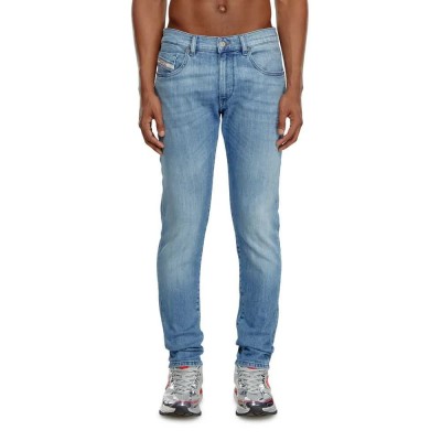 дънки,мъжки,панталони,diesel,a03558,0grdi,2019,d,strukt,jeans,blue