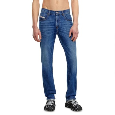 дънки,мъжки,панталони,diesel,a03562,09k04,2019,d,strukt,jeans,blue,(blue)