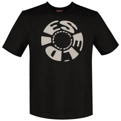 тениска,мъжки,тениски,diesel,t,adjust,k9,short,sleeve,t,shirt,black