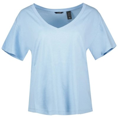 тениска,дамски,тениски,dockers,deep,short,sleeve,v,neck,t,shirt,blue,(placid,blue)
