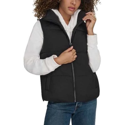 потник,дамски,потници,dockers,hd,matte,soft,bubble,puffer,vest,black