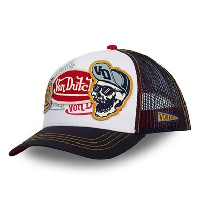 шапка,всички,шапки,von,dutch,bad,ct,cap,black,white,red,(red)
