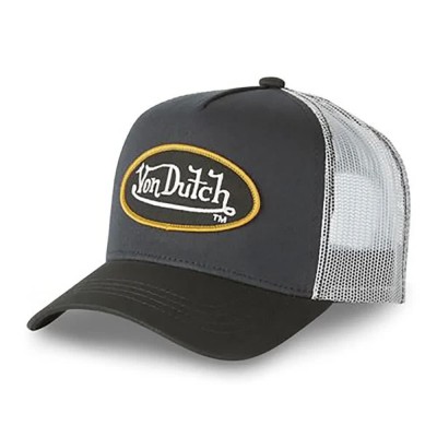 шапка,всички,шапки,von,dutch,cla6,cap,grey,(balck,white)