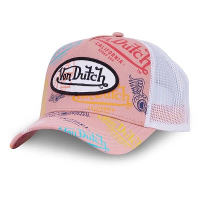 шапка,всички,шапки,von,dutch,le,pou,cap,pink,white,(pink)