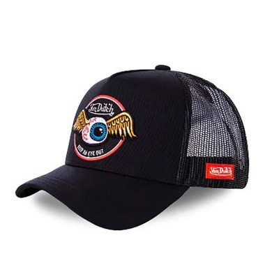 шапка,всички,шапки,von,dutch,rag,cap,black,(black)