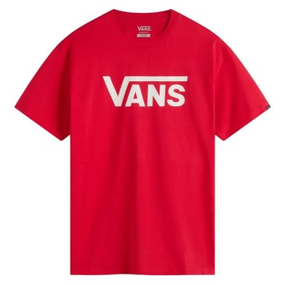 тениска,мъжки,тениски,vans,classic,short,sleeve,t,shirt,red,(racing,red,mars)