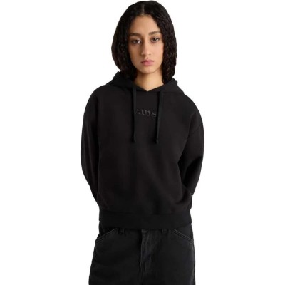 суичър,дамски,блузи,vans,essential,relaxed,hoodie,black