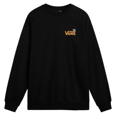 блуза,мъжки,пуловери,vans,posted,loose,sweatshirt,black,(black)