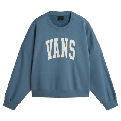 блуза,дамски,блузи,vans,stadium,loose,fit,sweatshirt,blue